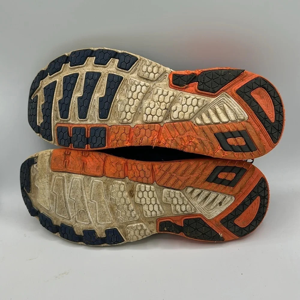 men's blue orange purple Hoka Arahi tennis shoes size 12.5 - Picture 6 of 6